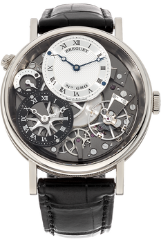 Tradition GMT White Gold Manual