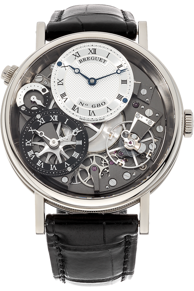 Tradition GMT White Gold Manual
