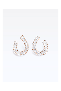 Baguette Love Earrings