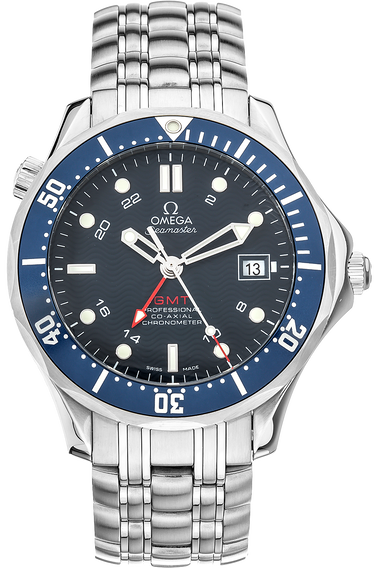 Seamaster Diver Co-Axial GMT Stainless Steel Automatic