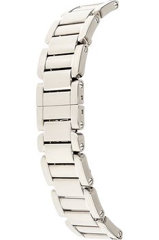 Tank Anglaise White Gold Quartz