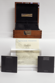 Radiomir 1940 Acciaio Stainless Steel Manual