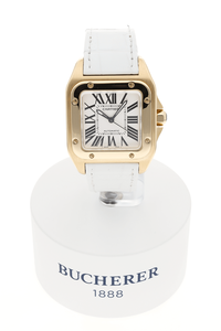 Santos 100 Yellow Gold Automatic
