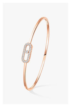Move Uno Flex Bangle in Pink Gold