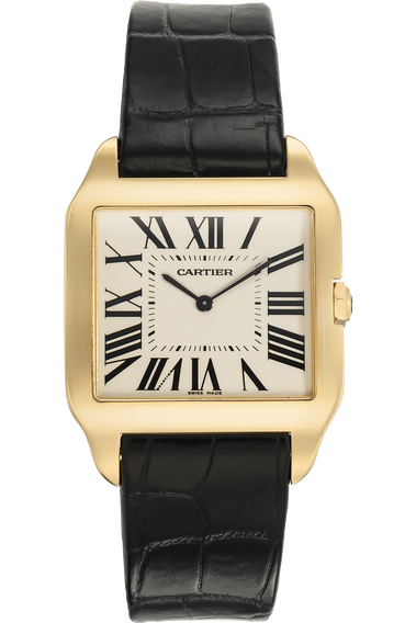 Santos Dumont Yellow Gold Manual