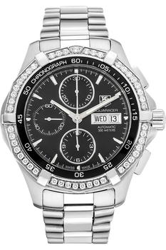 Aquaracer Day-Date Chronograph Stainless Steel Automatic