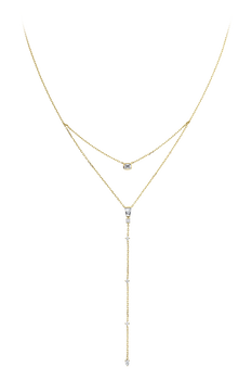 Inner Fire Y-Form Necklace