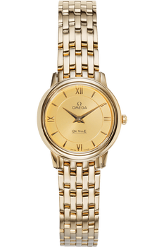 De Ville Prestige Yellow Gold Quartz