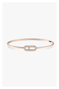 Move Uno Flex Bangle in Pink Gold