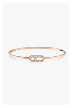 Move Uno Flex Bangle in Pink Gold