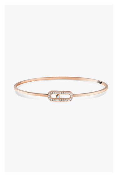 Move Uno Flex Bangle in Pink Gold