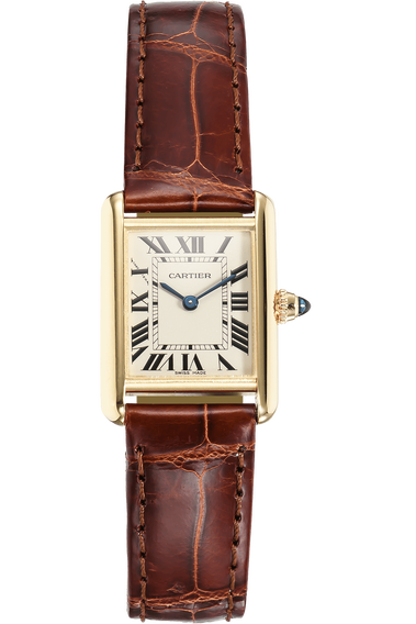 Pre Owned Cartier Tank Louis Cartier Yellow Gold Quartz