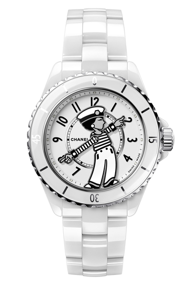 Mademoiselle J12 La Pausa Watch, 38 MM