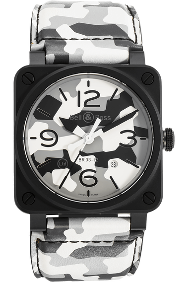 BR 03-92 White Camo Ceramic Automatic