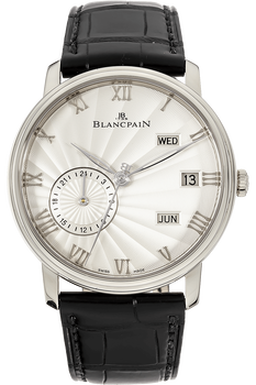 Villeret Annual Calendar GMT White Gold Automatic