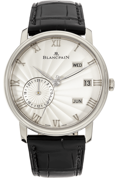 Villeret Annual Calendar GMT White Gold Automatic