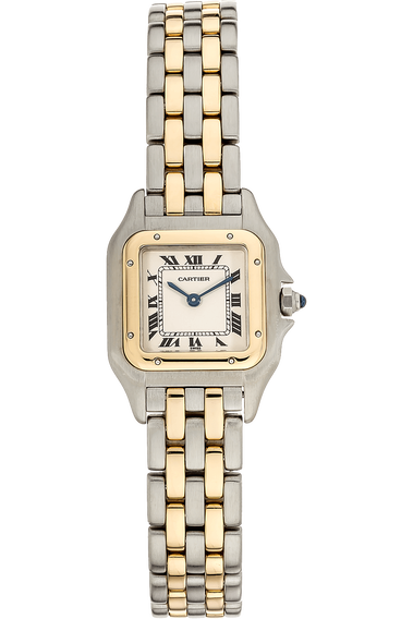 Panthere Yellow Gold and Stainless Steel Quartz