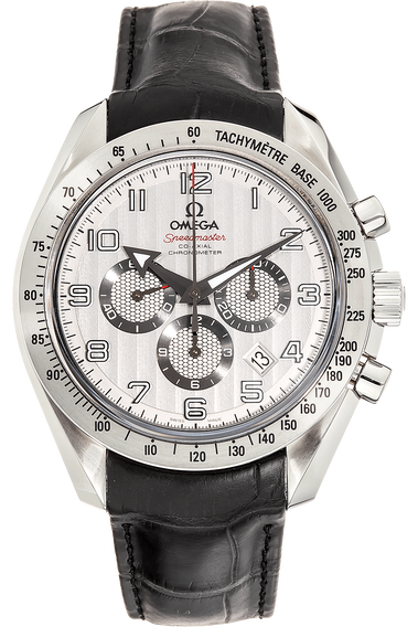 Speedmaster Broad Arrow Co-Axial Stainless Steel Automatic