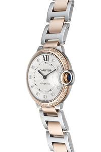 Ballon Bleu Rose Gold and Stainless Steel Automatic