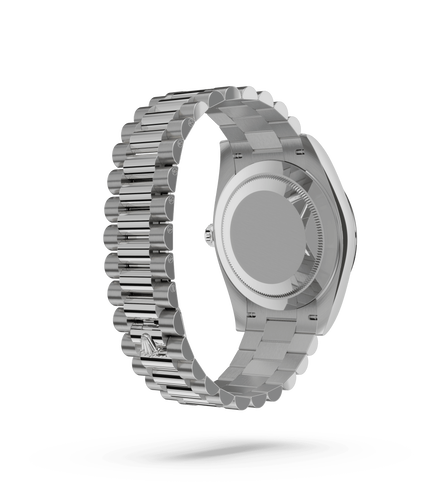 Rolex Day-Date 40 in 18 ct white gold, M228239-0078
