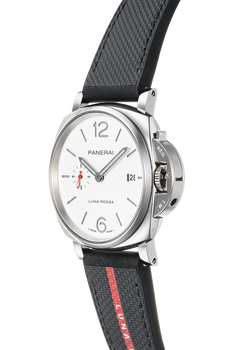 Luminor Due Luna Rossa Stainless Steel Automatic