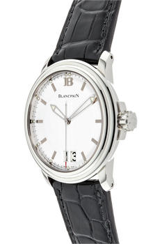 Leman Big Date Stainless Steel Automatic