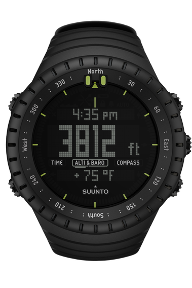 Suunto core authentic altimeter calibration