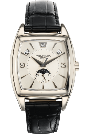 Gondolo Annual Calendar Reference 5135 White Gold Automatic