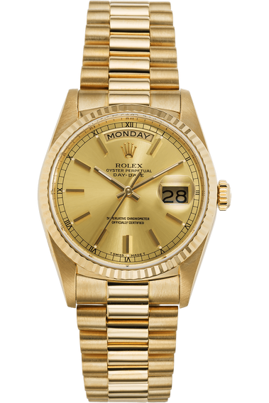 Day-Date Circa 1990 Yellow Gold Automatic
