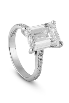 Solitaire Joy Ring 5.02ct
