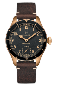 Khaki Aviation Pilot Pioneer Small Second Mechanical 43mm