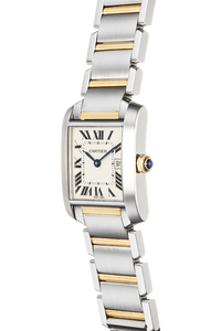 Tank Francaise Yellow Gold and Stainless Steel Quartz