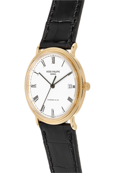 Calatrava Reference 3944 Yellow Gold Quartz