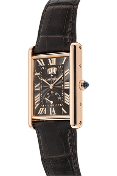 Tank Louis Cartier Rose Gold Manual
