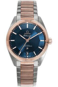 Globemaster Co-Axial Master Chronometer Rose Gold and Stainless Steel Automatic