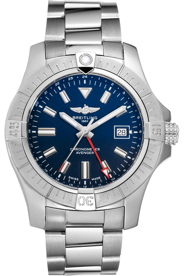 Avenger GMT 45 Stainless Steel Automatic