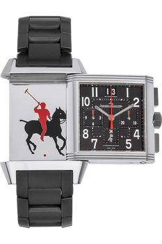 Reverso Squadra GMT Chronograph Stainless Steel Automatic
