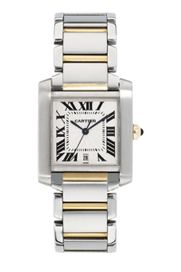 Tank Francaise Yellow Gold and Stainless Steel Automatic