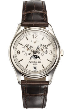 Annual Calendar Reference 5146 White Gold Automatic