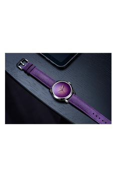 Endeavour Centre Seconds Concept Purple Enamel