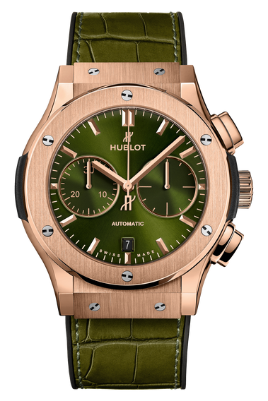 Classic Fusion Chronograph King Gold Green