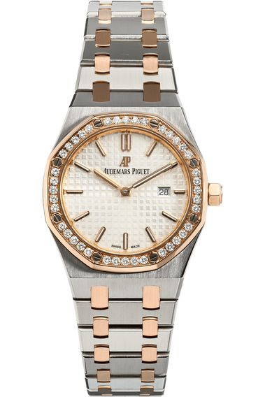 Royal Oak Rose Gold and Stainless Steel Quartz