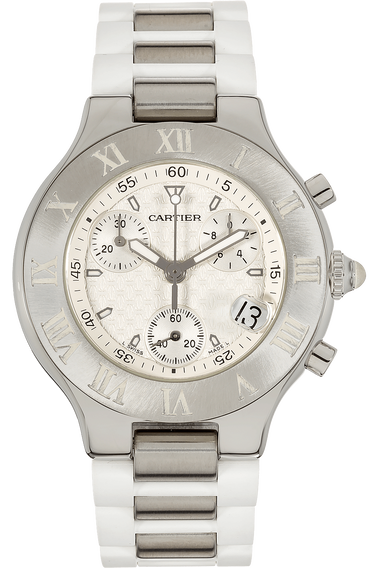 Must 21 Chronoscaph Stainless Steel Quartz
