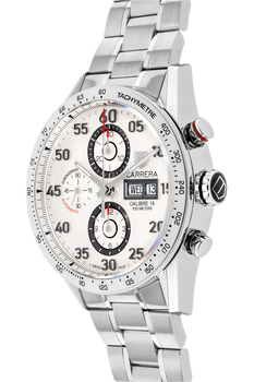 Carrera Calibre 16 Day-Date Chronograph Stainless Steel Automatic