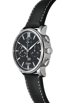 Senator Chronograph Panorama Date Stainless Steel Automatic