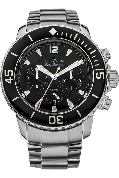 Fifty Fathoms Flyback Chronograph Stainless Steel Automatic