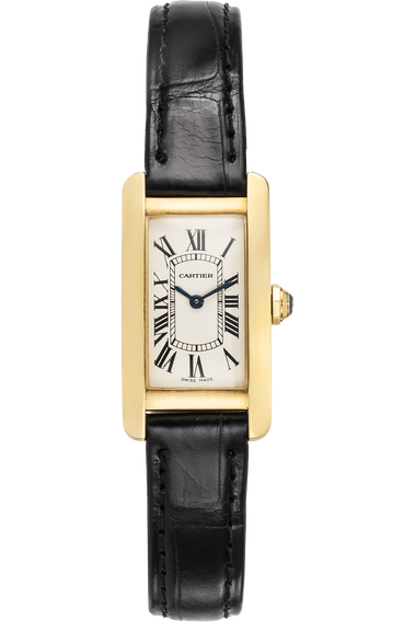 Tank Americaine Yellow Gold Quartz
