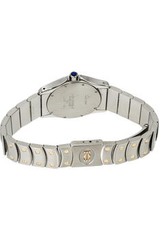 Santos Ronde Yellow Gold and Stainless Steel Quartz