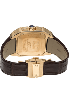 Santos 100 Chronograph Yellow Gold Automatic