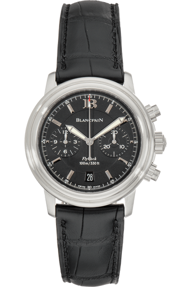 Leman Aqua Lung Flyback Chronograph Stainless Steel Automatic